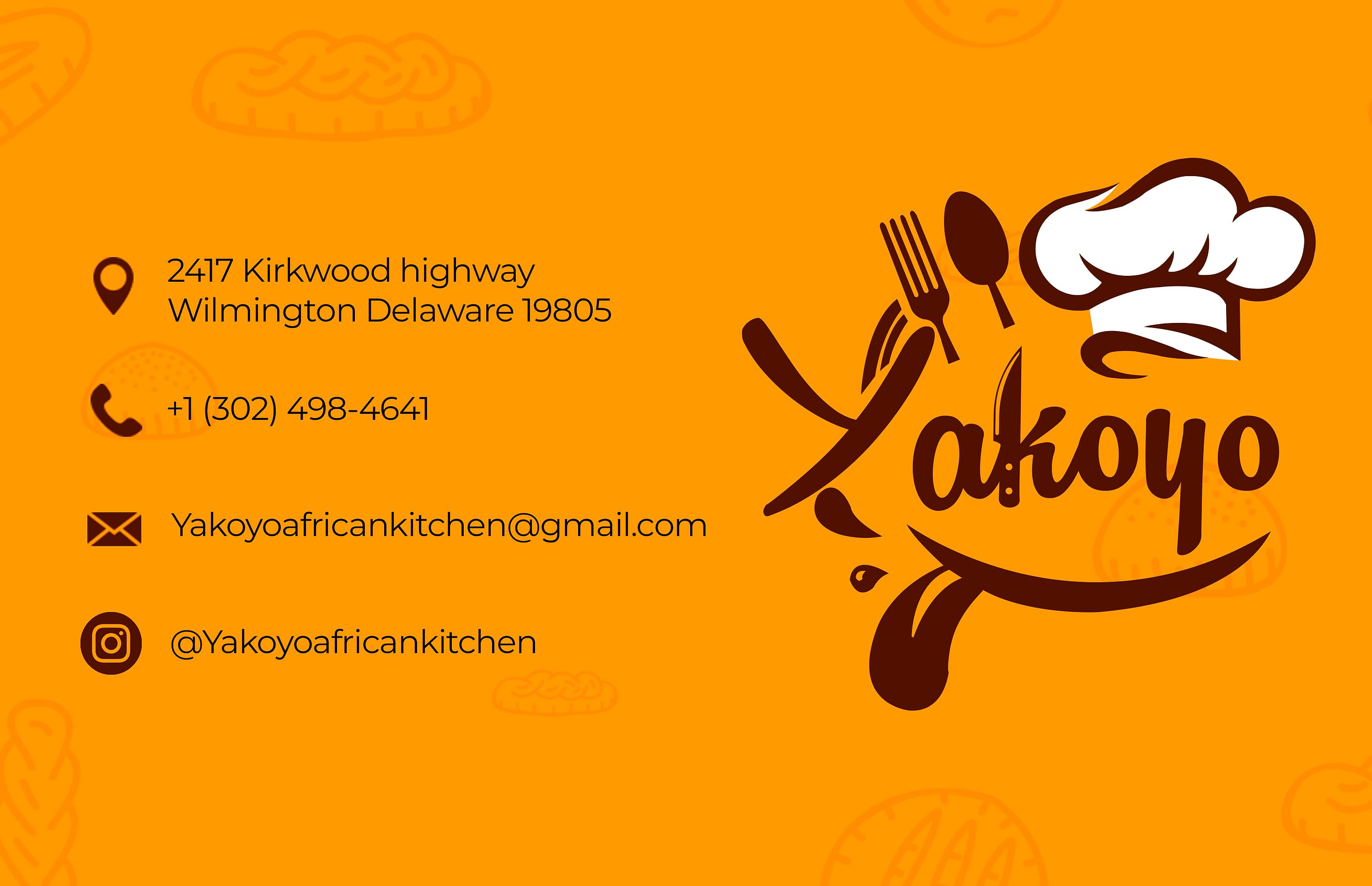 Yakoyo business card